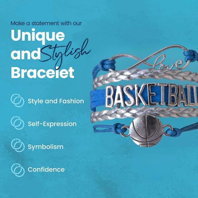 Infinity Collection - Basketball Bracelet Gift for Team and Players - Image 2